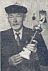 Jan Haagsma in 1959, foto De Friese Koerier.
